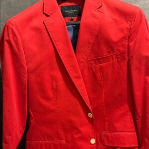 Banana Republic Bold Red Men's Blazer